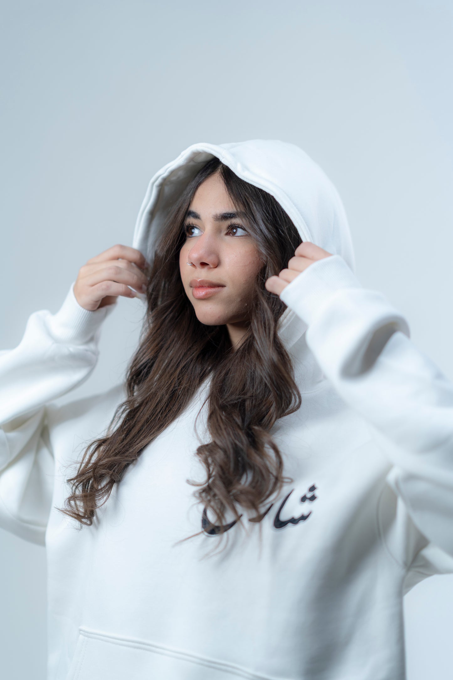 Old Cairo – El-Moez Off-white Hoodie