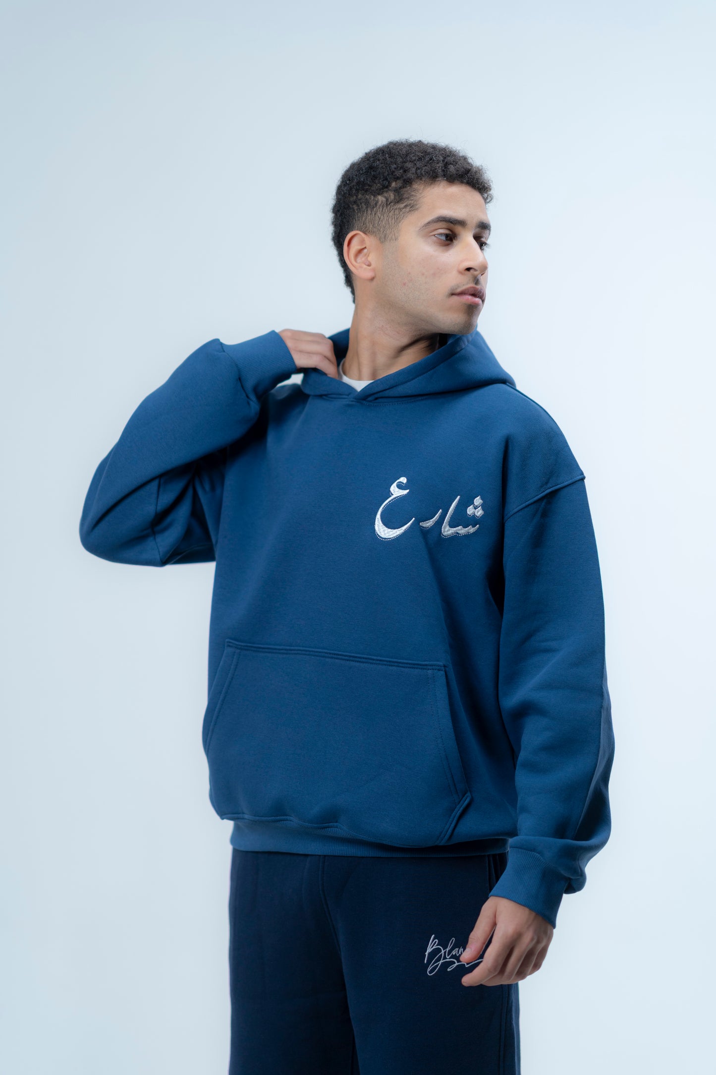 Old Cairo – El-Moez Navy Hoodie